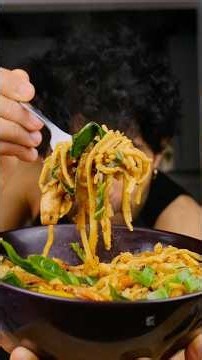 Easy chicken chow mein noodles recipe | Chinese recipe