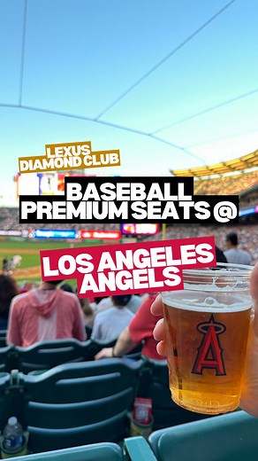 72K views · 830 reactions | Checking out Los Angeles Angels premium seats inside Lexus Diamond Club⚾️ #baseball #mlb #america #usa #losangeles #la #dodgers Music: Static Musician: Jeff Kaale | The Padded Seat | Facebook
