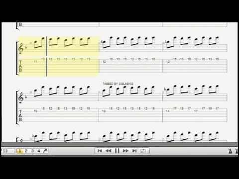 Slash - Anastasia guitar tab
