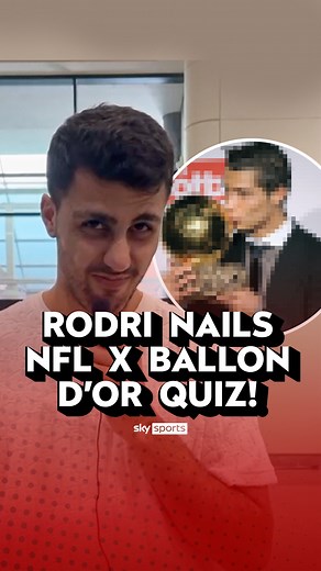84K views · 1.2K reactions | Rodri's Ballon d'Or knowledge is unmatched!  | Sky Sports | Facebook