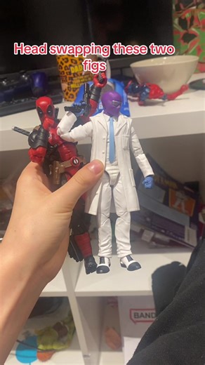 Creative Head Swaps for Action Figures