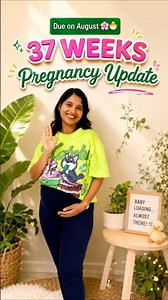 37 Weeks Pregnant Update | Real Third Trimester Symptoms 🤰🏻✨#pregnancyupdate #thirdtrimester