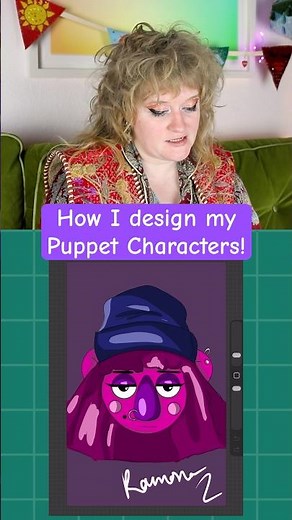 HOW I design my PUPPET CHARACTERS!