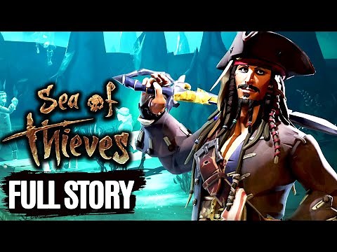 Sea of Thieves: Jack Sparrow A Pirate's Life All Cutscenes (Game Movie) 1440p 60FPS