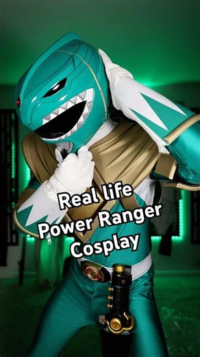 Most REALISTIC Power Ranger Cosplay! #powerrangers #cosplay #shorts