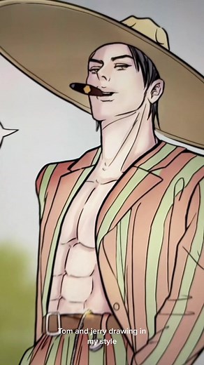 Tom and Jerry Human Version Fanart