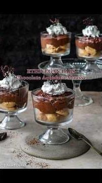 Chocolate Aquafaba Mousse | Ethivegan Labs #itshappeningnow #recipes #chef #cheffood #vegannow