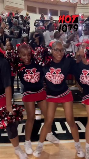 Hot 107.9 Atlanta on Instagram: "@tricitiesptsa was definitely lit for their homecoming pep rally! Appreciate yall for letting Hot 107.9 slide through! 🔥 #tricitieshighschool #homecoming #peprally #Atlanta"