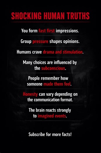 7 Bizarre Facts About Human Behavior