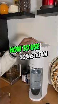 Sparkling water? No problem How to use your Sodastream from Amazon and Watching this before buying
