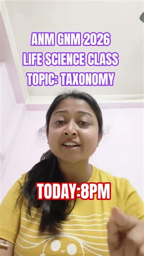 ANM GNM 2026 Crash Course Live Class|ANM GNM Free Preparation|#anmgnm2026 #nursingexam #lifescience