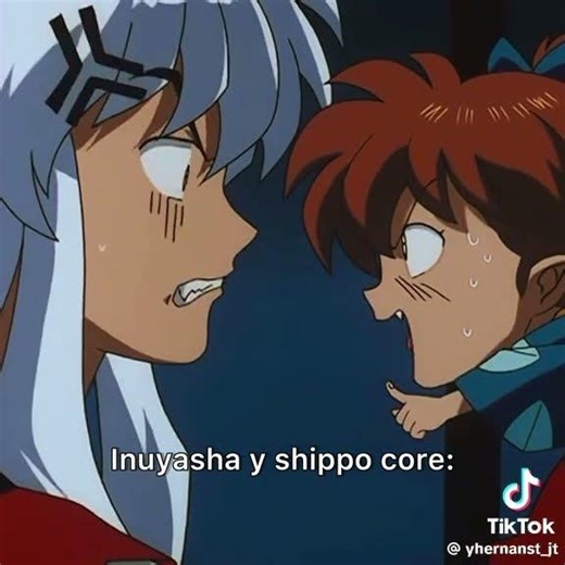 AYYY MANO LARGA 💢💢 #inuyasha #comedia #anime #shorts #shippo