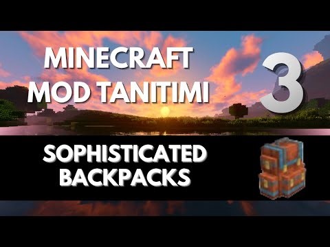 EN Gelişmiş Sırt Çantası Modu Sophisticated Backpacks (Taşınabilir Üs) Bölüm 3