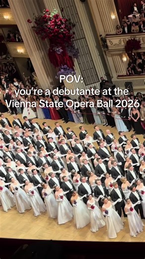 Debutante Choreography at Vienna State Opera Ball 2026