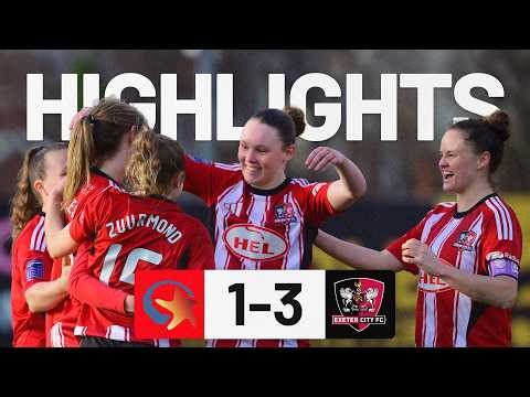 HIGHLIGHTS: Marine Academy Plymouth 1 Exeter City Women 3 | Exeter City Football Club