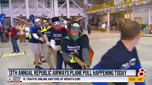 13th annual republic airways plane pull