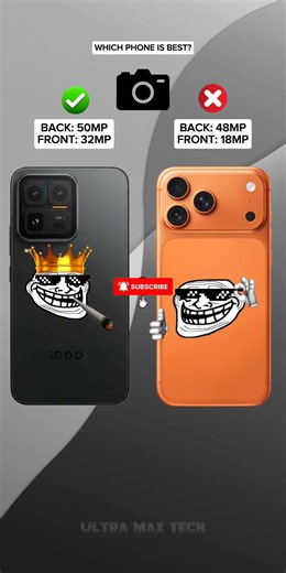 vivo iQOO 15 Ultra vs iPhone 17 Pro Max