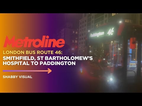 London Bus Route 46 Full Ride: Bart’s Hospital to Paddington | Metroline!!