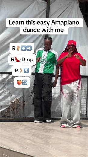 Beginner Amapiano Dance Tutorial with Wesley