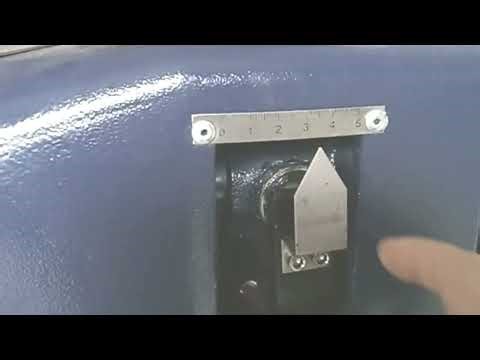 Small rigid box corner taping pasting machine tutorial adjusting &operation demo for Greek customer