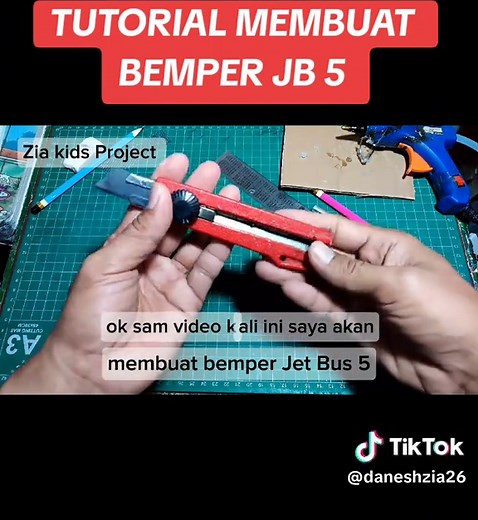 Tutorial Membuat Bemper Jet Bus 5