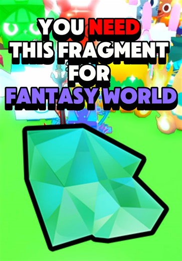 Fantasy Fragment to Enter Fantasy World For Pet Simulator 99 Update? #petsimulator #petsimulator99 #roblox