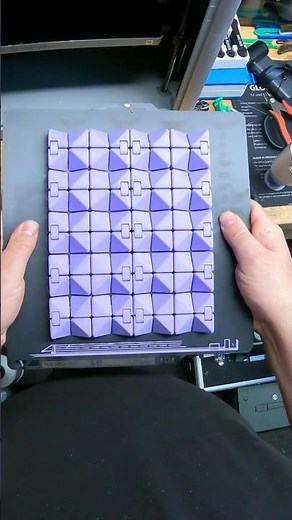 3D Print with Bryan: Infinity triangle cube fidget toy #3dprinting #bambulab #shorts #makerworld