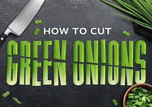 How to Cut Green Onions