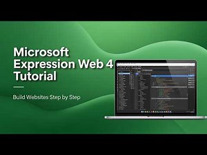 Microsoft Expression Web 4 Full Tutorial for Beginners