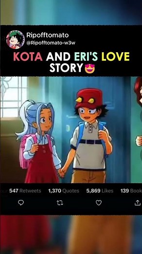 Eri and Kota's Love story 😍(MHA Final Season)