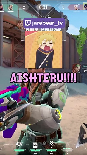 Anime Voice Trolling in Valorant with Small Streamer - Funny Moments