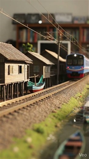 train miniature#train #miniature #ai #shorts
