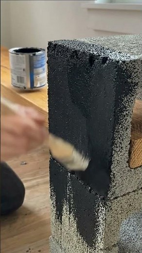 Easy DIY Cinder Block Bench | Modern Industrial Entryway Ideas