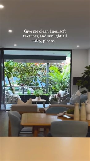 This modern townhouse had a fresh, coastal feel from the start - clean lines, light tones, and plenty of natural light. We leaned into that energy with a coastal-inspired palette, layering soft textures and natural materials to make the home feel calm and inviting. With a layout that flowed from the main living area to the outdoors, the styling focused on maintaining that sense of connection. The result was a home that felt warm, balanced, and ready to showcase an easy, modern lifestyle. | Foxy 