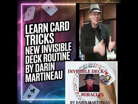 Learn Card Tricks: New Invisible Deck Routine by Darin Martineau