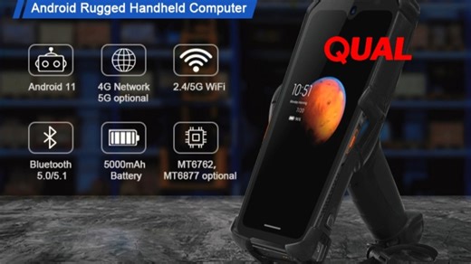 ✨实测手持三防 PDA！天玑 900+5G+IP66，工业场景全能王！