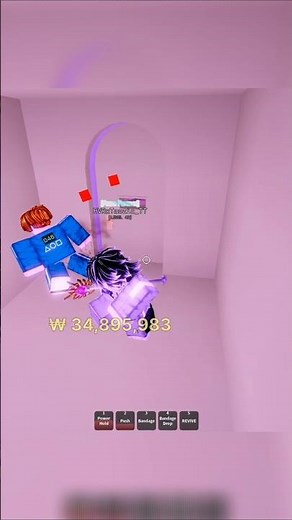 Power Hold in Mingle - Ink Game #inkgame #mingle #powerhold #inkgameroblox #roblox