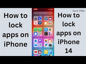 How to lock apps on iPhone | How to lock apps on iPhone14, 14 Pro, 14 Pro Max
