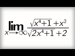2.20 How to compute the limit of a rational function at infinity