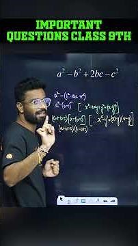 Class 9 Maths Important Questions | Solved by Kishore Sir | PART-5