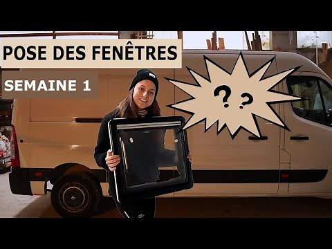 Ep.1 - Pose des fenêtres Dometic Seitz S4 l Fourgon aménagé - Renault Master L3H2
