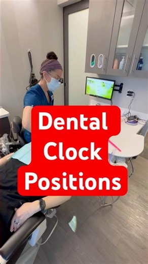 Dental clock positions #shorts