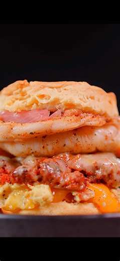 Lobster Chorizo Biscuit Sandwich Recipe