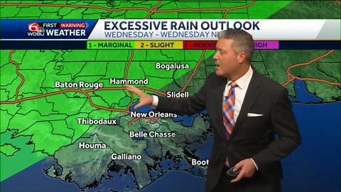 Timing a cold front and storms, tracking Gabrielle and two tropical waves in your New Orleans weather forecast
