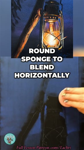 Vibrant Background: Easy PanPastel Blending Tutorial for Dreamy Effects! #shorts