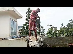 Old Slab Demolition | Complete Slab Breaking Process Step by Step |# Youtube