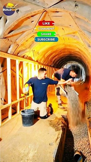 Building a Hidden Underground Survival Tunnel | Full Construction Timelapse