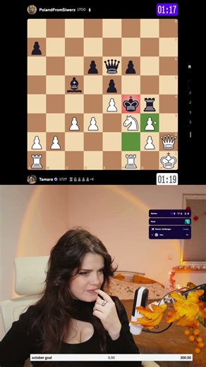 Free queen is not good enough #chessgirl #chess #chesspuzzle #magnuscarlsen #chessgame
