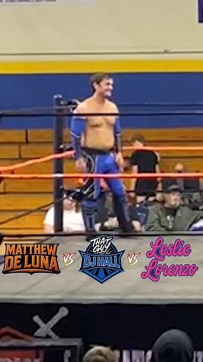 78 reactions · 31 comments | First Time EVER Matchup. One championship. One spotlight.  DJ Hall vs. Leslie Lorenzo vs. “The Gladiator Goat” Matthew De Luna Championship on the line at Havok at the Hangar! #ProWrestling #ProfessionalWrestling #indiewrestler #indywrestling | DJ Hall | Facebook