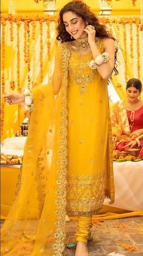 😍✨Most Viral Yellow Dresses for Haldi Mayon Ubtan 2026 | Bridal & Bridesmaids Stunning Outfit Ideas